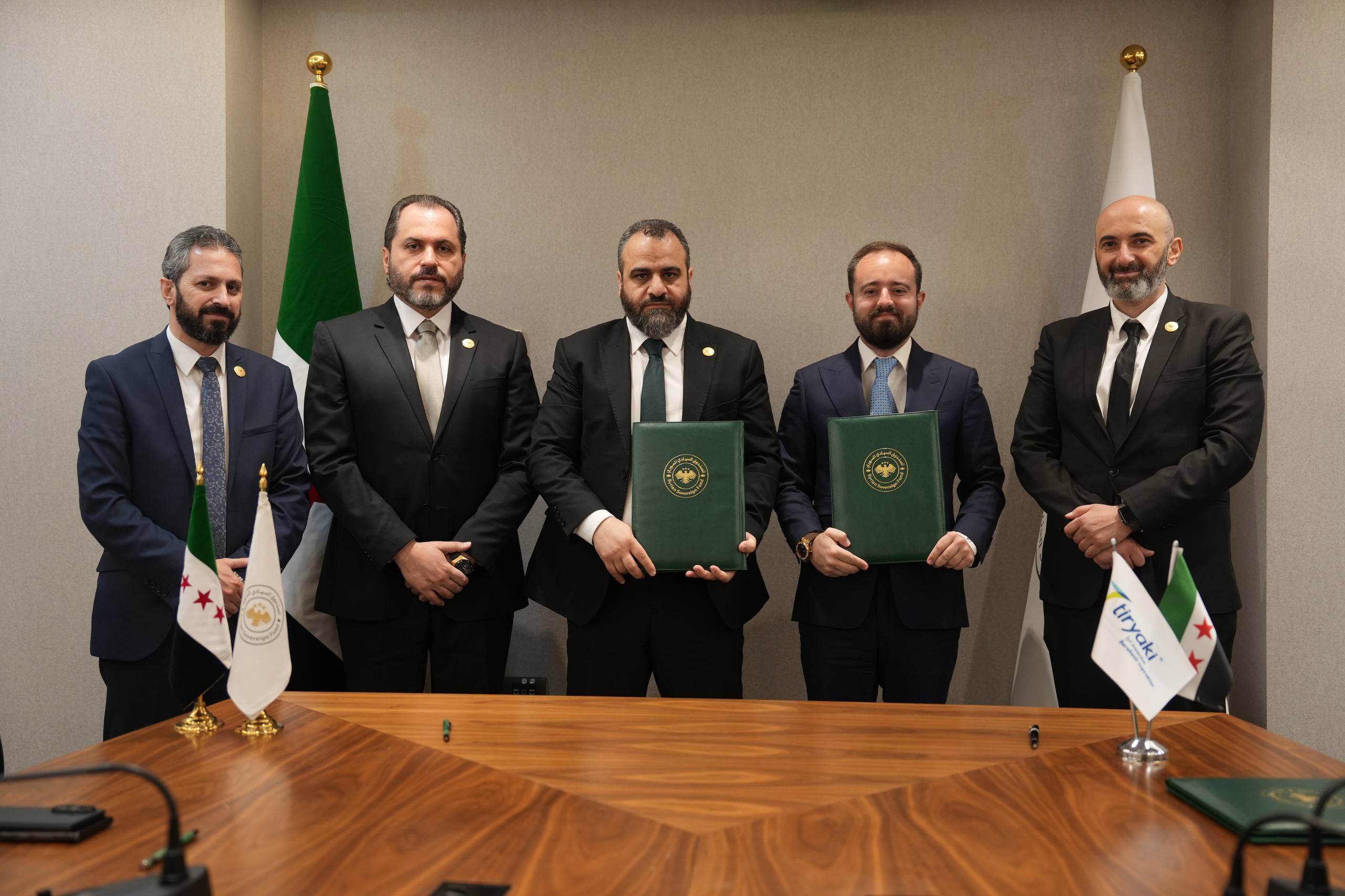 Syrian Sovereign Fund and Tiryaki Syria Sign Agreement to Operate and Develop Al-Alamiya Oils Facility