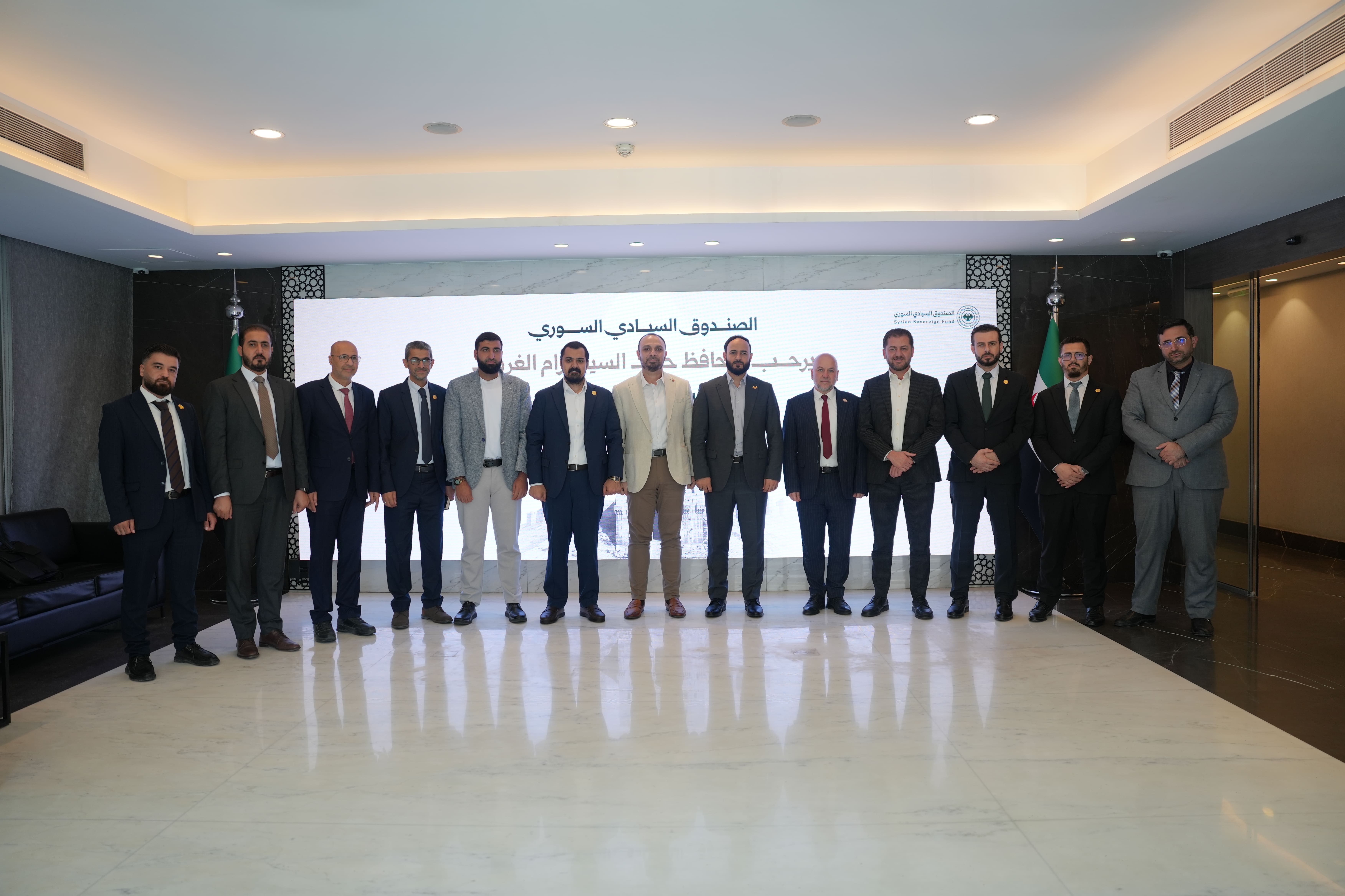 Aleppo Governor Discusses Strategic Project Implementation with the Syrian Sovereign Fund